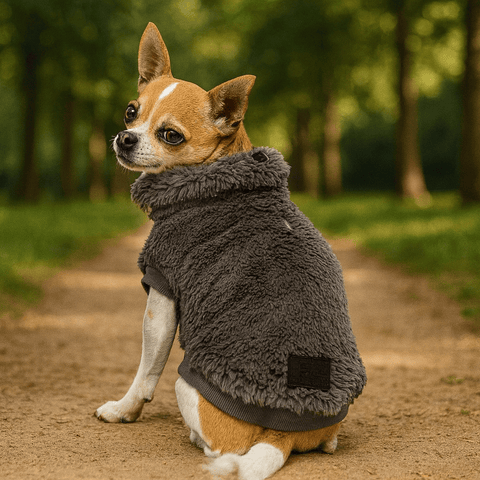 FuzzYard Sweater - Turtle Teddy 25 - Gunmetal Grey