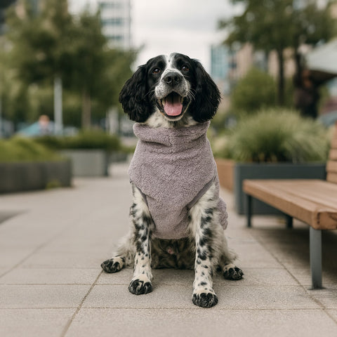 FuzzYard Sweater - Turtle Teddy 25 - Lavender