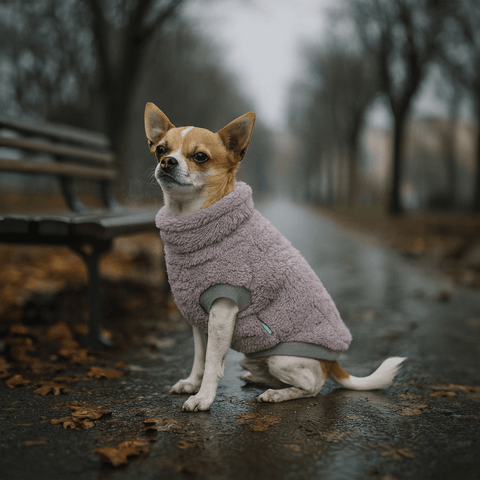 FuzzYard Sweater - Turtle Teddy 25 - Lavender