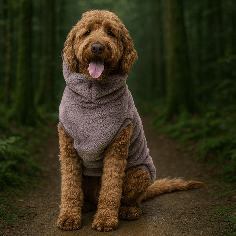 FuzzYard Sweater - Turtle Teddy 25 - Lavender