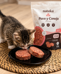 Natuka BARF Gatos Menú Pavo y Conejo 900g