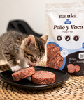 Natuka BARF Gatos Menú Pollo y Vaca 900g