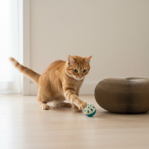 KittyMasters Rascador de Cartón Acordeón