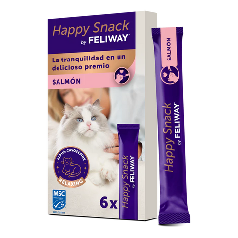 Feliway Happy Snack - Salmón 6x15g