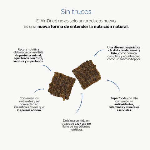 Hobbitalf Air-dried Superfood Adult dog Boquerón&Ternera