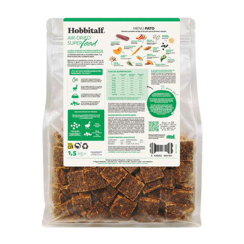 Hobbitalf Air-dried Superfood Adult Dog Pato