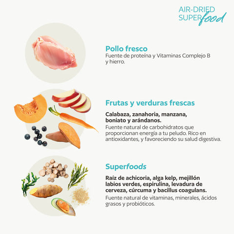 Hobbitalf Air-dried Superfood Puppy dog Pollo