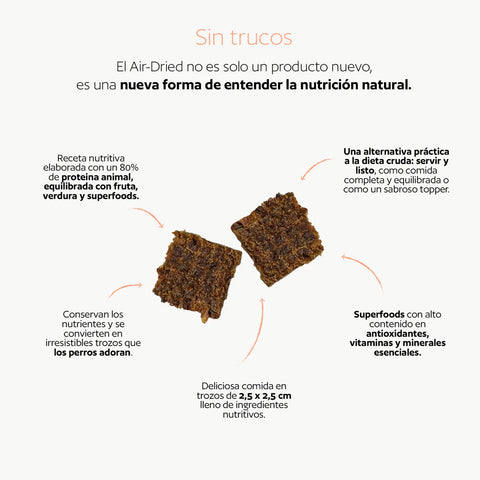 Hobbitalf Air-dried Superfood Puppy dog Salmón y Pavo