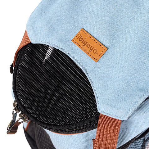 Mochila ligera Ibiyaya Denim Fun 2.0 Vaquero