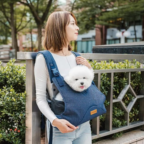 Mochila Ibiyaya Hug Pack Dog Sling Carrier