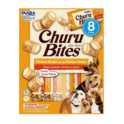 Inaba Dog Churu Bites de Pollo