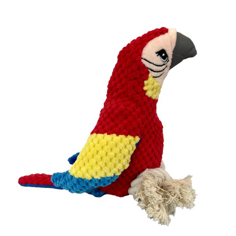 Juguete DoggyMasters Guacamayo Rojo