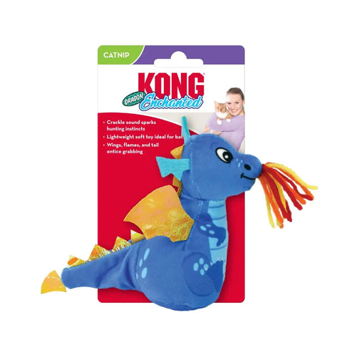 KONG Cat Enchanted Dragon LOBITOS juguete gato