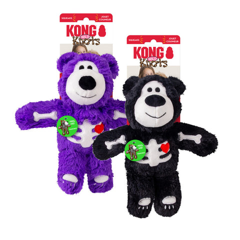 KONG Halloween Wild Knots Skeleton Bear M/L