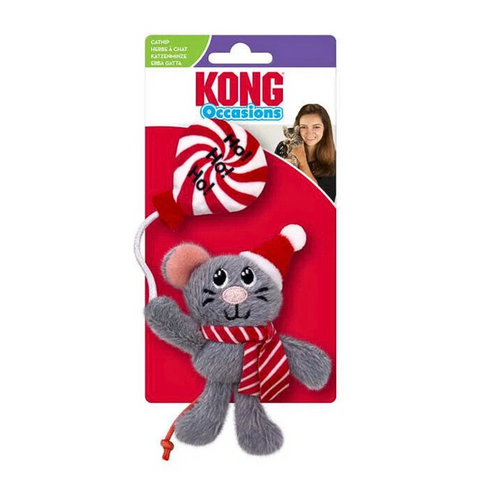 KONG Holiday Occasions Mouse