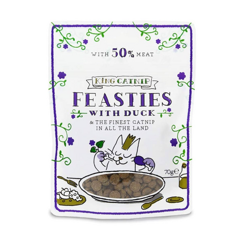 KingCatnip Feasties with Duck 70g