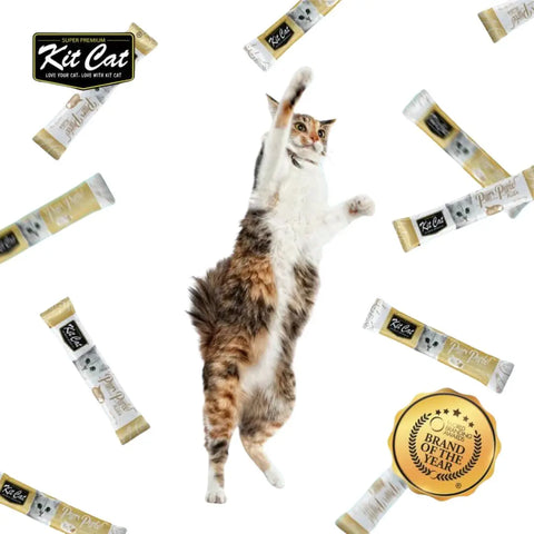 Kit Cat PurrPuree Atún y Fibra (Hairball Control) 40 x 15gr