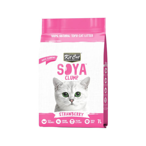 Kit Cat Arena BIO Soya Clump Strawberry