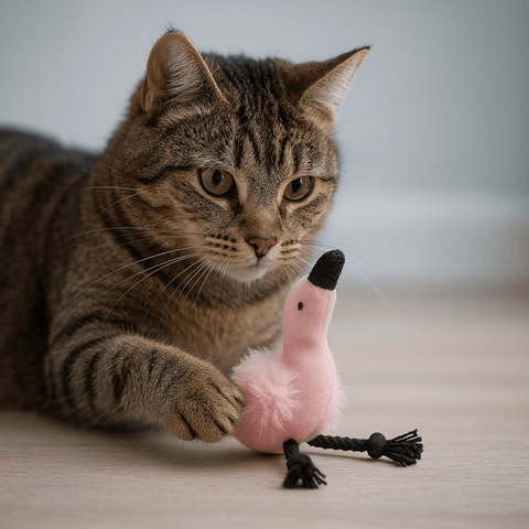 KittyMasters Flamenquito Rellenable con Catnip