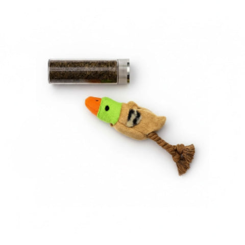 KittyMasters Pato Rellenable con Catnip