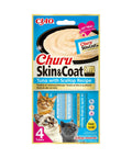 Inaba Cat Churu Skin&Coat - Atún con Vieiras 4x14g