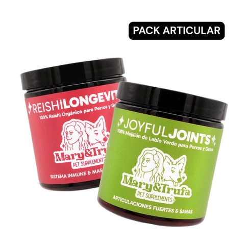 Pack Articular - Reishi Longevity (75 gr) + Joyful Joints (100 gr)