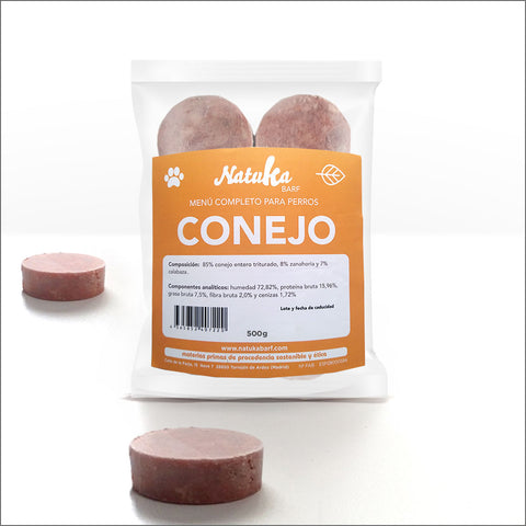 Natuka Menú Conejo