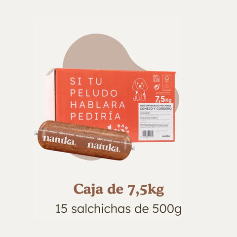 Natuka BARF Menú Conejo y Cordero