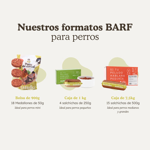 Natuka BARF Menú Pollo de Corral