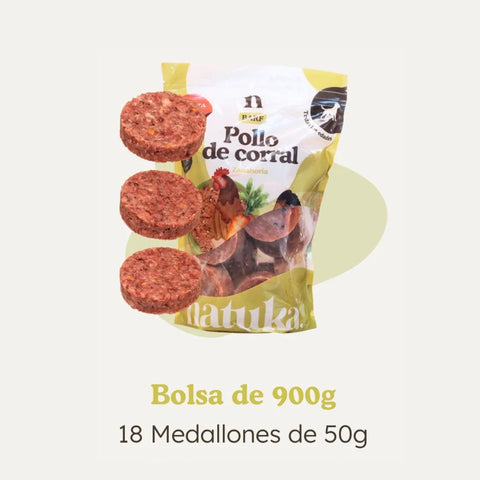 Natuka BARF Menú Pollo de Corral