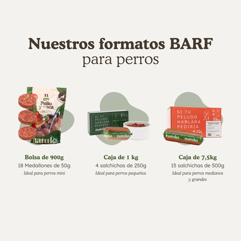 Natuka BARF Menú Pollo y Vaca