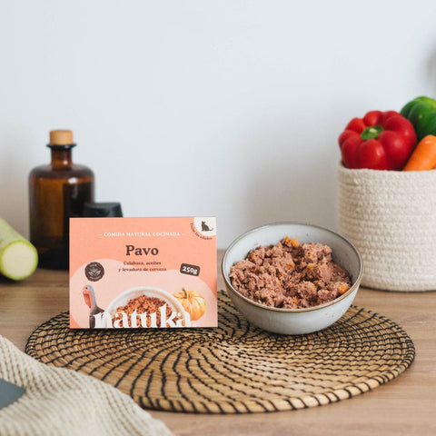 Natuka COOKED Gatos Menú Pavo