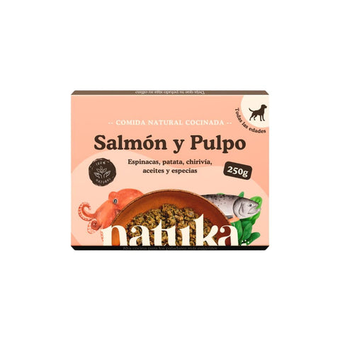 Natuka COOKED Menú Salmón y Pulpo