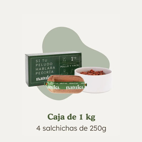 Natuka BARF Menú Pollo y Vaca