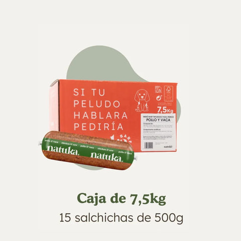 Natuka BARF Menú Pollo y Vaca