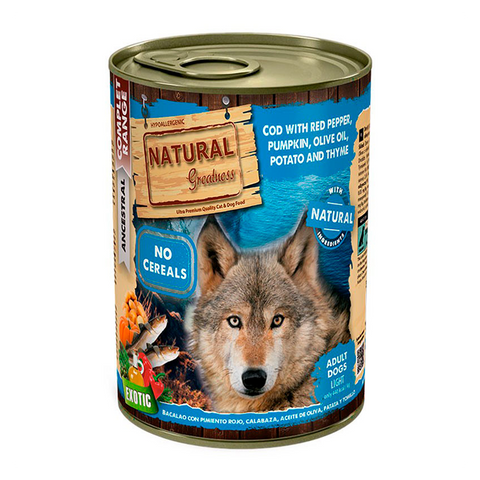 Natural Greatness dog Bacalao Light