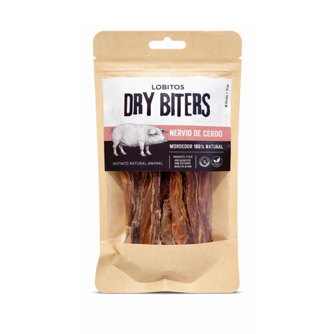 LOBITOS Dry Biters - Nervio de Cerdo 12cm 10pzas