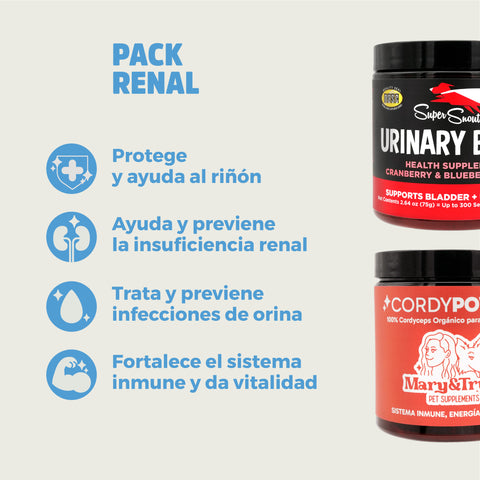 Pack Renal - Urinary Berry (75 gr) + Cordy Power (75 gr)