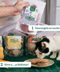 WildBalance Cat BARF - Menú de Conejo 1kg