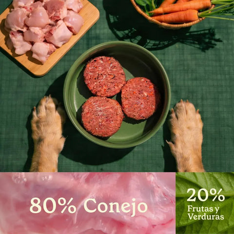 WildBalance Dog BARF - Menú de Conejo