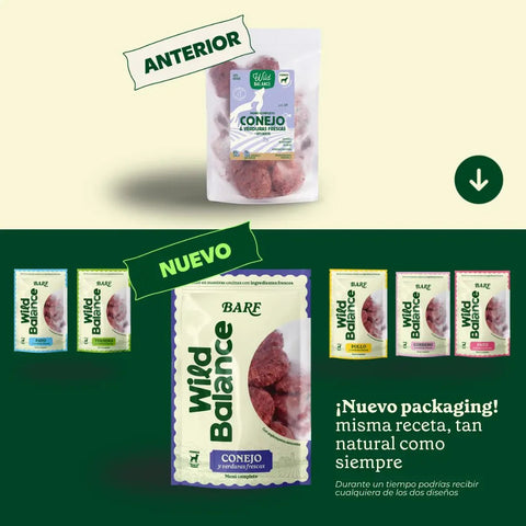 WildBalance Dog BARF - Menú de Conejo