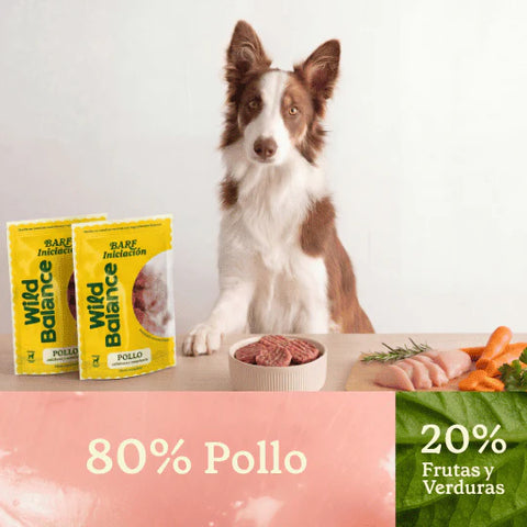 WildBalance Dog BARF - Menú Iniciación de Pollo 1kg
