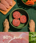 WildBalance Dog BARF - Menú de Pavo