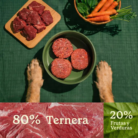 WildBalance Dog BARF - Menú de Ternera