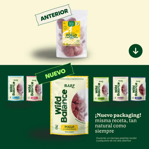 WildBalance Dog BARF - Menú de Pollo