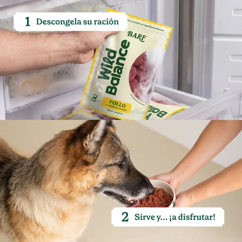 WildBalance Dog BARF - Menú de Pollo