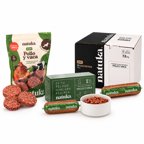 Natuka BARF Menú Pollo y Vaca