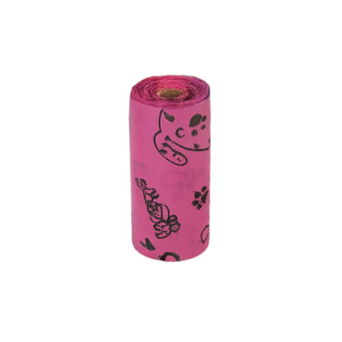 PooBags Reciclables Color 1 Rollo de 15 Bolsas