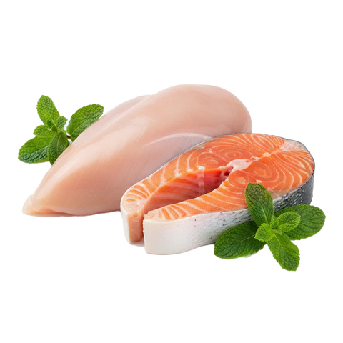 Puromenu Cocinado Gato - Pollo y Salmón Delicat 200g