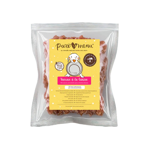 Puromenu Cocinado "Vacuno a la Canine"